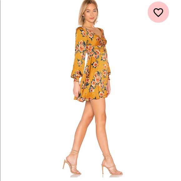 Free People Morning Light Mini Dress in Yellow 0 - Picture 3 of 8